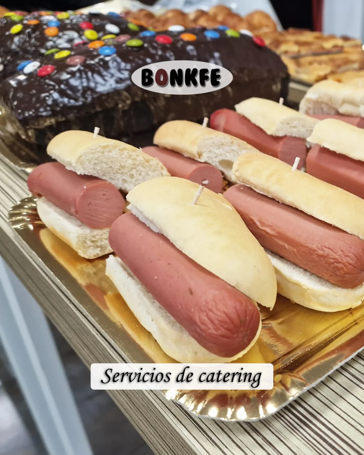 catering con salchichas